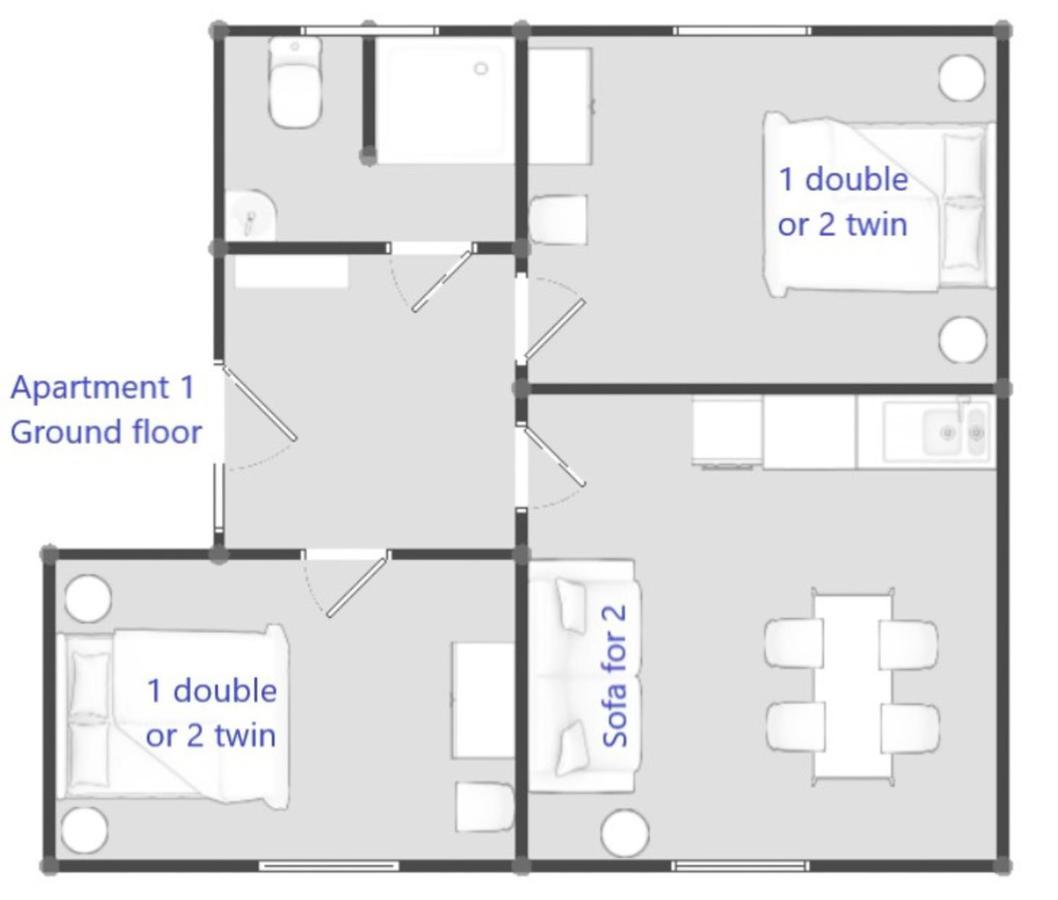 Bella Bela Apartments 23 Bled Ngoại thất bức ảnh